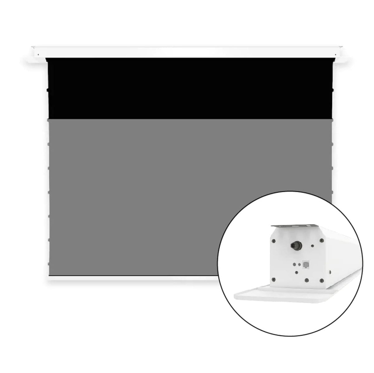 VIVIDSTORM PHANTOM Recessed In-Ceiling Motorized Tension UST ALR Projector Screen - Image 2