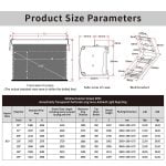 VIVIDSTORM ALR P Slimline Motorised Drop Down Projector Screen for Standard Throw Projectors with Acoustic Transparency - Image 8