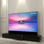 VIVIDSTORM Motorised Laser TV Cabinet Monte Carlo + Floor Rising S Pro Screen Bundle Deal - Image 5