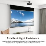 VIVIDSTORM PRO A Slimline Motorised Drop Down Projector Screen for Ceiling Mounted UST Laser Projectors - Image 7