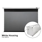 VIVIDSTORM PRO P Slimline Motorised Drop Down Projector Screen for UST Laser Projectors with Acoustic Transparency - Image 2
