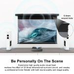 VIVIDSTORM PRO P Slimline Motorised Drop Down Projector Screen for UST Laser Projectors with Acoustic Transparency - Image 12