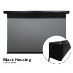 VIVIDSTORM PRO PA Slimline Motorised Drop Down Projector Screen for Ceiling Mounted UST Laser Projectors with Acoustic Transparency - Image 2