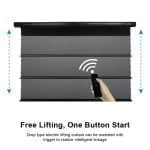 VIVIDSTORM PRO PA Slimline Motorised Drop Down Projector Screen for Ceiling Mounted UST Laser Projectors with Acoustic Transparency - Image 10