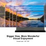 VIVIDSTORM S ALR Motorised Floor Rising Projector Screen for Standard Throw Projectors - Image 9