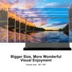 VIVIDSTORM S ALR P Motorised Floor Rising Projector Screen for Standard Throw Projectors with Acoustic Transparency - Image 10