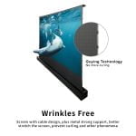 VIVIDSTORM S ALR P Motorised Floor Rising Projector Screen for Standard Throw Projectors with Acoustic Transparency - Image 4