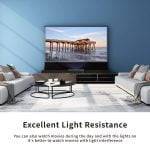 VIVIDSTORM S PRO P Motorised Rollable CLR/ALR UST Laser Projector Screen with Acoustic Transparency - Image 9