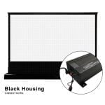 VIVIDSTORM S White Cinema P Motorised Floor Rising Projector Screen for Standard Throw Projectors with Acoustic Transparency - Image 13