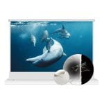 VIVIDSTORM S White Cinema P Motorised Floor Rising Projector Screen for Standard Throw Projectors with Acoustic Transparency - Image 18
