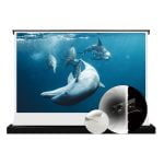 VIVIDSTORM S White Cinema P Motorised Floor Rising Projector Screen for Standard Throw Projectors with Acoustic Transparency - Image 19