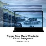 VIVIDSTORM S White Cinema P Motorised Floor Rising Projector Screen for Standard Throw Projectors with Acoustic Transparency - Image 4