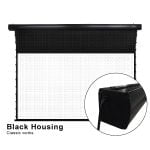 VIVIDSTORM Slimline P Motorised Drop Down Projector Screen with White Cinema Material with Acoustic Transparency (For Normal Projectors) - Image 13