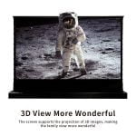 VIVIDSTORM S White Cinema Motorised Floor Rising Projector Screen for Standard Throw Projectors - Image 10