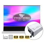VIVIDSTORM S PRO P Motorised Rollable CLR/ALR UST Laser Projector Screen with Acoustic Transparency - Image 3