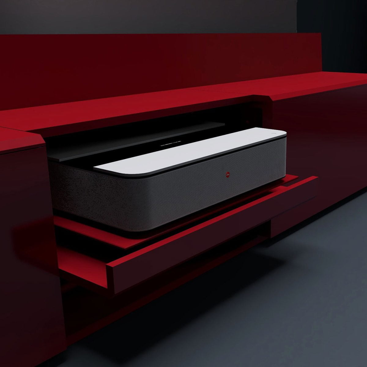 VIVIDSTORM Fully Concealed Motorised Laser TV Cabinet Paris - Image 4