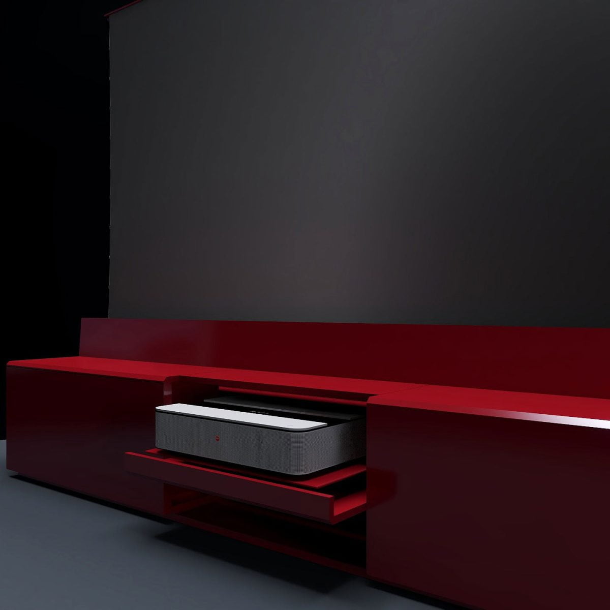 VIVIDSTORM Fully Concealed Motorised Laser TV Cabinet Paris - Image 2