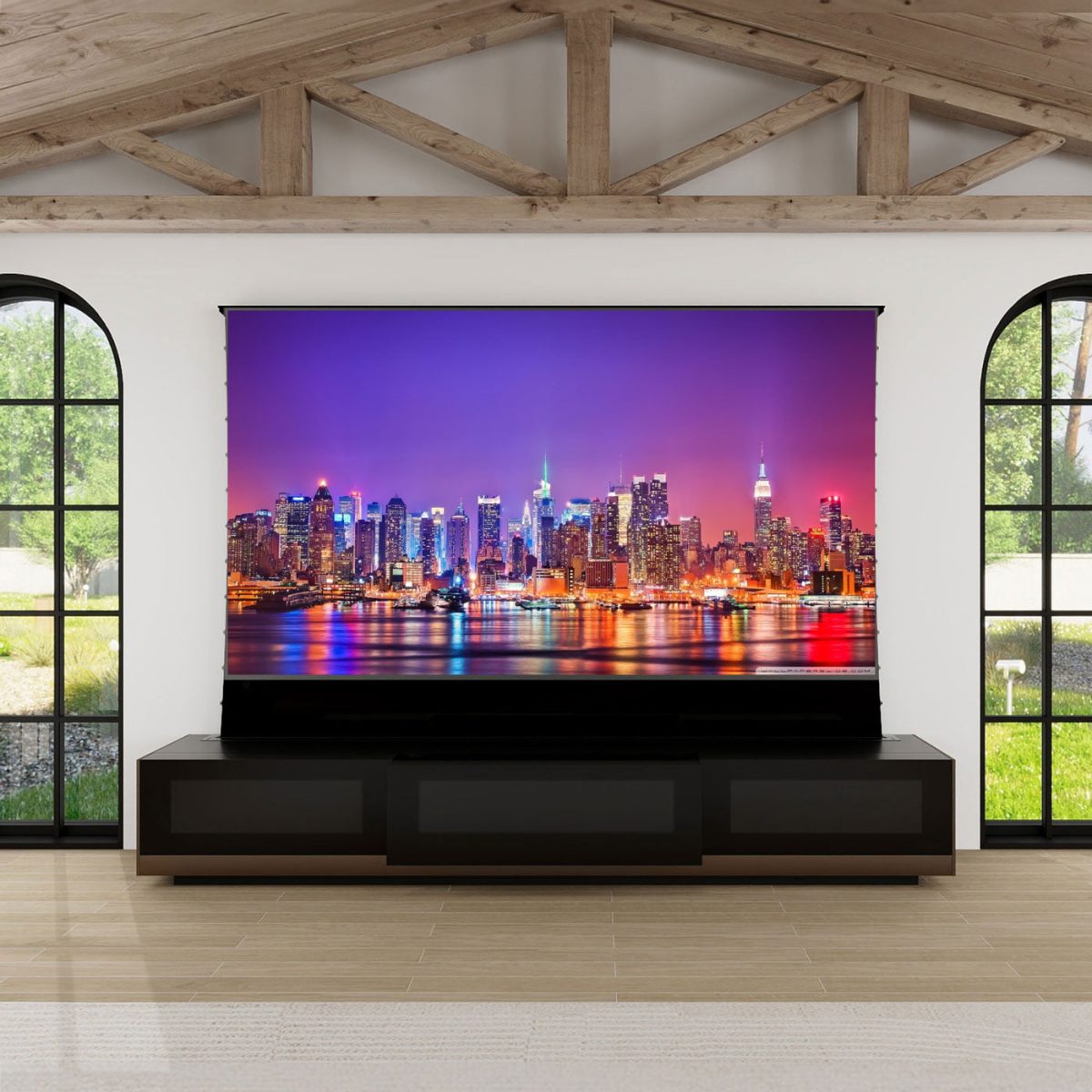 VIVIDSTORM Motorised Laser TV Cabinet New York - Image 2