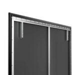 Luxe Vision Cinematic White Fixed Frame Projector Screen - Image 4