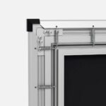 Luxe Vision Cinematic White Fixed Frame Projector Screen - Image 5