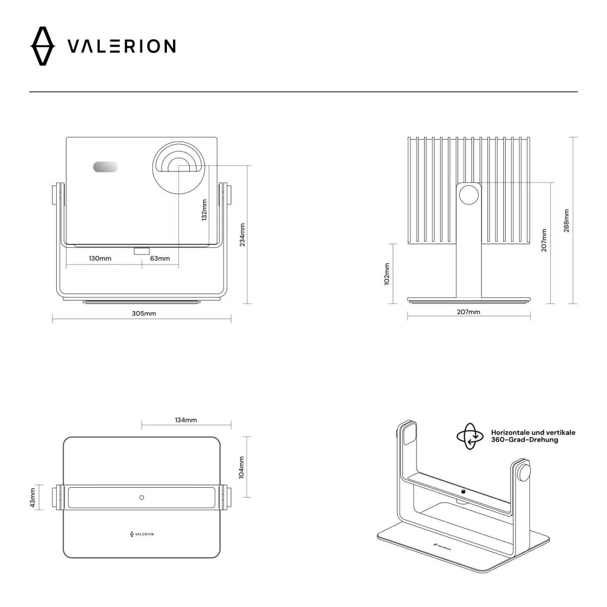 Valerion Desktop Gimbal Stand - Image 8