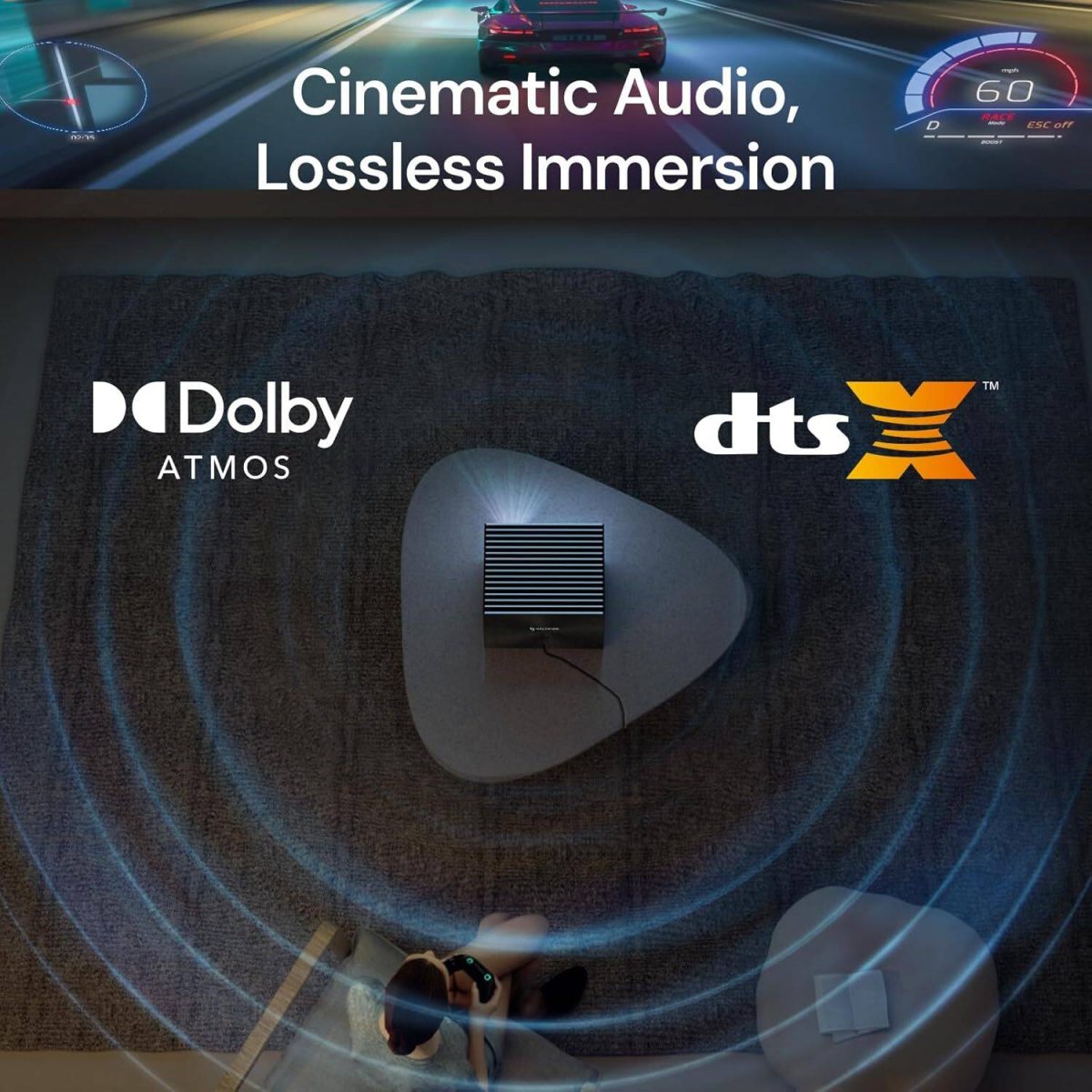 Valerion StreamMaster Plus2 Triple Laser 4K Projector - Image 3