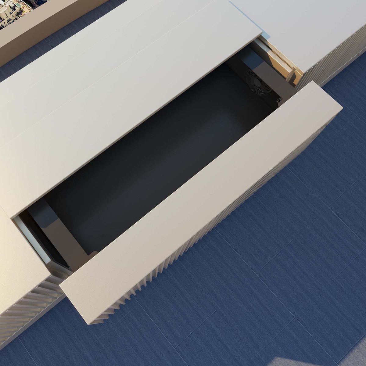 VIVIDSTORM Motorized Laser TV Cabinet Geneva - Image 11