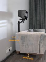 Luxe Vision Heavy Duty Projector Floor Stand - Image 7