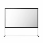 Valerion Outdoor Camping Portable Folding Matte White Screen - Main View