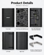 BOSE Professional 760 5.1/5.1.2 Theater Surround Sound System + Denon AVR-X2900H Dolby Atmos AV Receiver Package Deal - Image 6